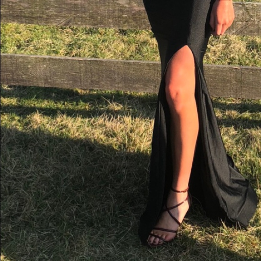 Prom dress black
